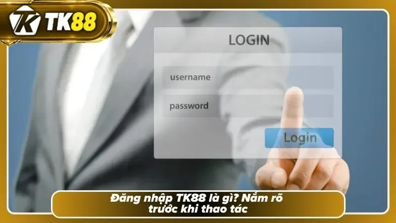Màn hình truy cập hiển thị rõ các trường thông tin cần xác thực