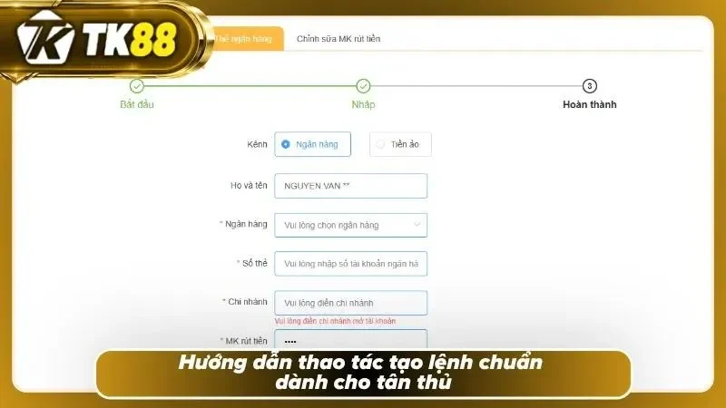 Khám phá các bước uy tín và an toàn tại TK88